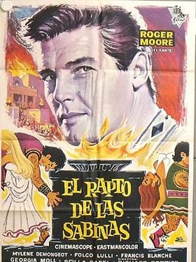 Cartel de El rapto de las sabinas