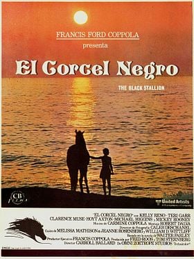Cartel de El corcel negro