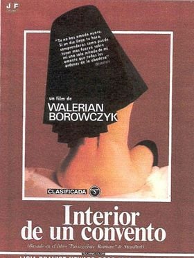 Cartel de Interior de un convento