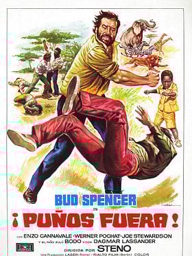 Cartel de ¡Puños fuera!