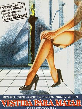 Cartel de Vestida para matar