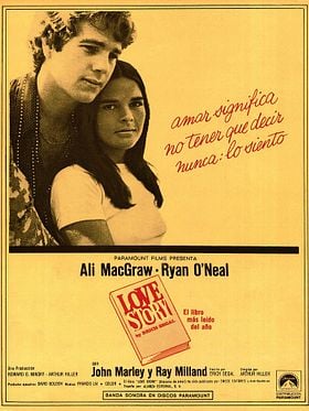 Cartel de Love Story