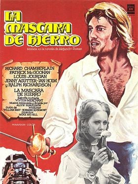 Cartel de La máscara de hierro