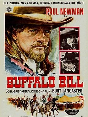 Cartel de Buffalo Bill y los indios