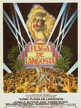 Cartel de Como plaga de langosta