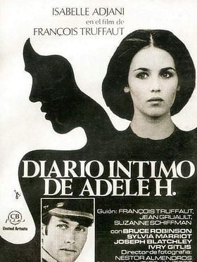 Cartel de Diario íntimo de Adele H.