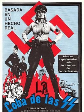 Cartel de La loba de las SS