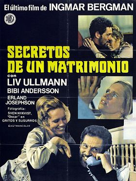 Cartel de Secretos de un matrimonio