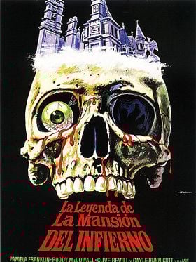 Cartel de La leyenda de la mansión del infierno