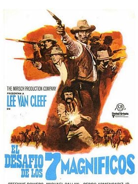 Cartel de El desafío de los siete magníficos