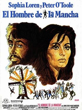 Cartel de El hombre de La Mancha