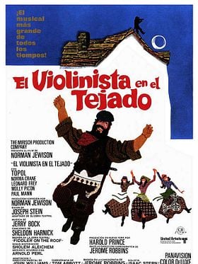 Cartel de El violinista en el tejado