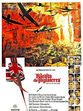 Cartel de La Batalla de Inglaterra