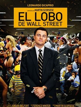 Cartel de El lobo de Wall Street