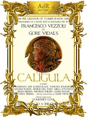 Cartel de Trailer for a Remake of Gore Vidal's Caligula