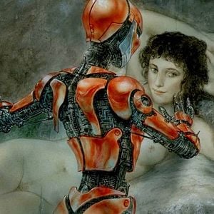 Foto Fantasy Art. Luis Royo, Romulo Royo, Goya
