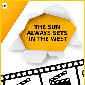 Foto The Sun Always Sets In The West