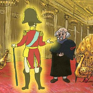 Foto Le chien, le général et les oiseaux