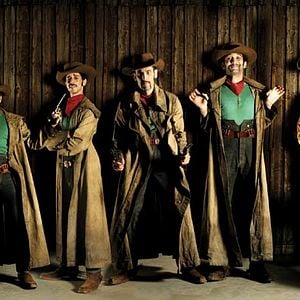 Foto Los Dalton contra Lucky Luke