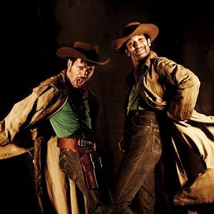 Foto Los Dalton contra Lucky Luke