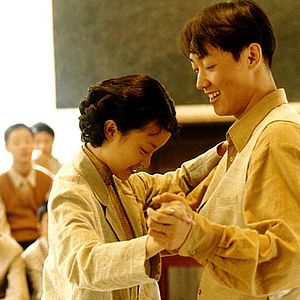 Foto Springtime in a small town