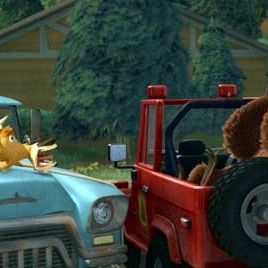 Foto Colegas en el bosque