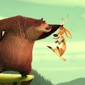 Foto Colegas en el bosque