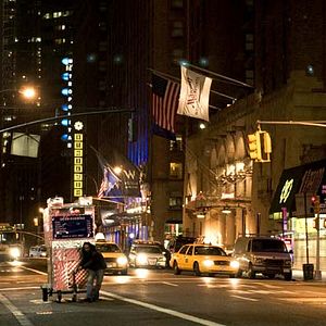 Foto Un café en cualquier esquina