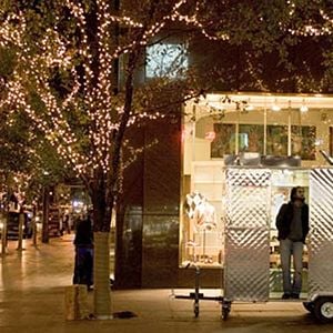 Foto Un café en cualquier esquina