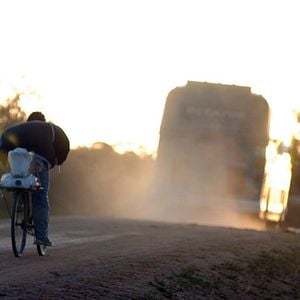Foto El baño del Papa