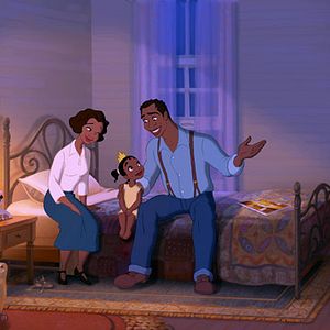 Foto Tiana y el sapo