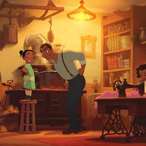 Foto Tiana y el sapo