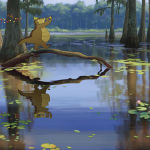 Foto Tiana y el sapo