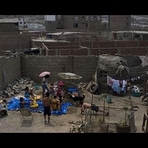 Foto La teta asustada