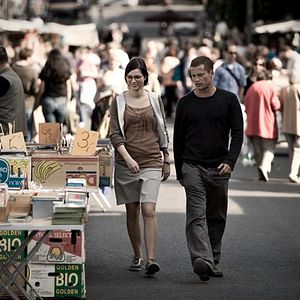Foto Un conejo sin orejas