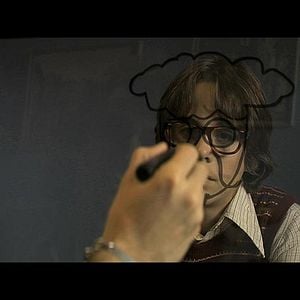 Foto La máquina de pintar nubes