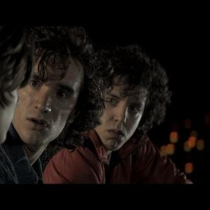 Foto La máquina de pintar nubes