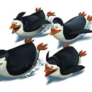 Foto Los pingüinos de Madagascar