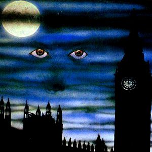 Foto Un hombre lobo americano en Londres