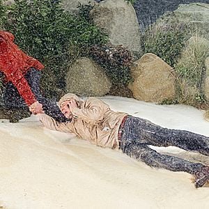 Foto Dos hombres y medio