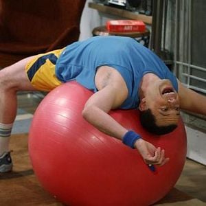 Foto Dos hombres y medio