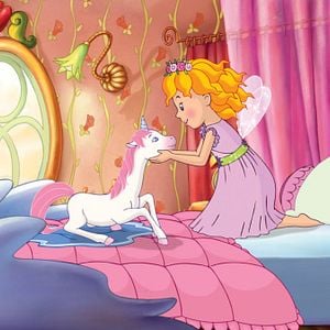 Foto Lily la princesa hada y el pequeño unicornio