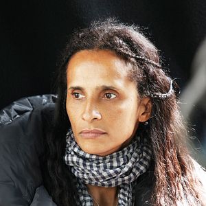 Foto Un baiser papillon