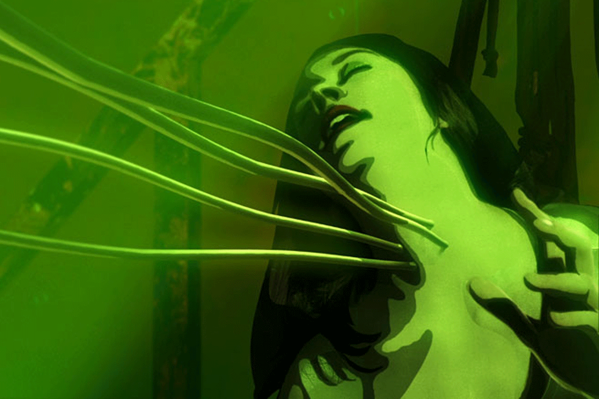 Foto La femme à cordes