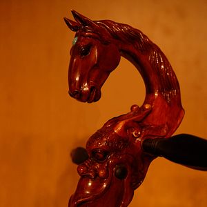 Foto Los dos caballos de Genghis Khan