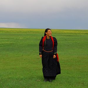 Foto Los dos caballos de Genghis Khan