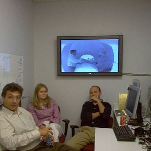 Foto Der mit den Fingern sieht