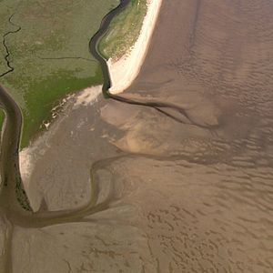 Foto Die Nordsee von oben