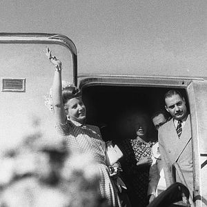 Foto La sombra de Evita