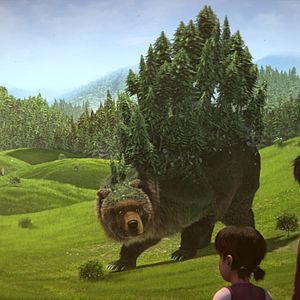 Foto Den kæmpestore bjørn